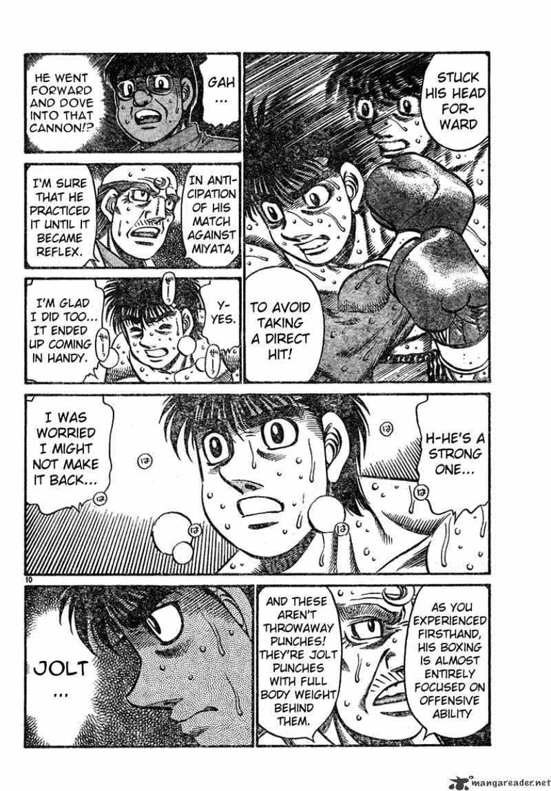 Hajime no Ippo: Fighting Spirit, Chapter 732 image 10
